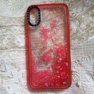 CASETiFY Glitter Glow in the Dark iPhone X Case